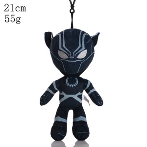 EN STOCK Llavero de Peluche de <span class=keywords><strong>Pantera</strong></span> <span class=keywords><strong>Negra</strong></span> de <span class=keywords><strong>Marvel</strong></span>, de 8 pulgadas, Juguetes de Peluche para Máquina de Garras, Juguetes de Superhéroes - Product Image 1