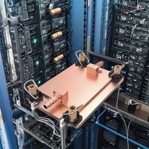 Slim CPU nước mát tản nhiệt chất lỏng AIO nước làm mát đồng khối nước cho LGA 4677 4189 <span class=keywords><strong>1U</strong></span> máy chủ làm mát chất lỏng tản nhiệt - Product Image 6