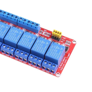 โมดูลรีเลย์ 8 ช่อง 5V แบบออปโตคัปเปลอร์ แยกสัญญาณระดับสูงและต่ำ ทริกเกอร์ไมโครคอนโทรลเลอร์ บอร์ดสีแดง - Product Image 3