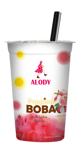 ชาฟองนมรสผลไม้สำเร็จรูปรสชาติดีชาลิ้นจี่ Boba จากไต้หวัน - Product Image 3