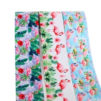 Ruban gros-grain uni écologique 38 mm 50 yards 100 % polyester pour nœuds de cheveux, mariages et décorations de Pâques