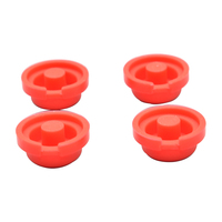Interrupteur à bouton poussoir en caoutchouc de silicone conducteur personnalisé, bouton unique, durable, multi-usages, OEM/ODM disponible