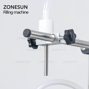 ZONESUN Magnetic Pump Beverage Perfume Water Juice Pigment Essential Oil Ink Liquid Watercolor Round <b>Bottle</b> Filling Machine - Product Image 2