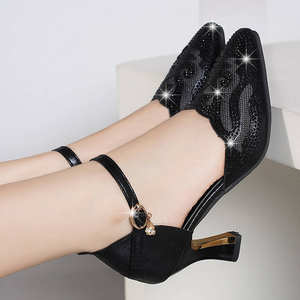 Escarpins à talons chaton pour femmes, chaussures de danse pour dames, sandales pour dames, Offre Spéciale - Product Image 1