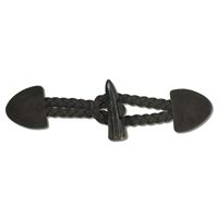 Boutons nœud chinois/boutons grenouille en cuir marron personnalisés 18 mm faits à la main, décoration pour nettoyage à sec WIKO L-4130 pour manteaux et vêtements de mode