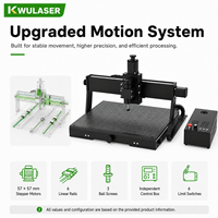 Máquina CNC GRBL 4540 avanzada con software Candle, fresadora CNC, grabadora láser compatible, lista para grabado láser
