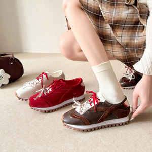 Lucky Horseshoe Training <b>Shoes</b> for Women Chunky-Soled 2026 Spring Summer New Arrival Casual Sneakers - Product Image 6
