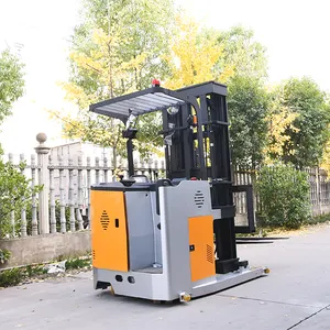 2024 New Model 1 Ton To 1.5 Ton Capacity Narrow Aisle VNA Forklift 3 Way Intensive Storage With 10m Max Lifting Height