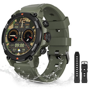 Festival des achats de septembre Montre intelligente pour hommes G6 1.43 pouces 450mah 5ATM Montre intelligente de sport étanche avec fonction de prières GPS - Product Image 1
