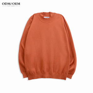 Pull personnalisé avec logo pour homme, col roulé, tricot à manches longues, vêtements pour homme, pull en tricot à col haut tendance pour homme - Product Image 1