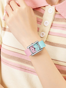 <span class=keywords><strong>Montre</strong></span> à quartz pour <span class=keywords><strong>femme</strong></span> Tomi Luckyfox L59, nouvelle tendance, design simple personnalisé, luxe, carrée, mode, haut de gamme, <span class=keywords><strong>montre</strong></span>-bracelet pour <span class=keywords><strong>femme</strong></span> - Product Image 5
