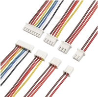 Penjualan langsung pabrik JST XH 2.54 kabel Harness rakitan Connrecto dengan kabel 10way