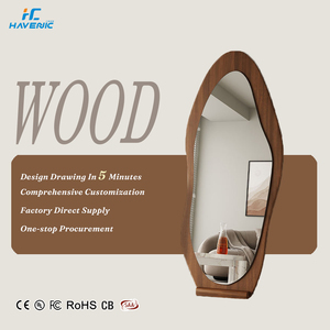 Espejo Decorativo con Forma de Reproductor MP3 de Madera Colorida, Utilizado para Decoración del Hogar y Espejos de Galería - Product Image 1