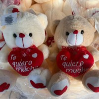 Oursons en peluche pour la Saint-Valentin, cadeaux d'anniversaire, de fête des Mères, animaux en peluche, poupées OEM, vente en gros