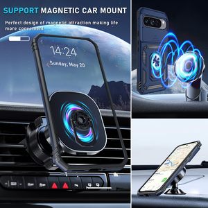 Para Pixel 10 Pro 10PRO XL 9PRO <span class=keywords><strong>8A</strong></span> 8 PRO 9A funda con anillo magnético pata de cabra protección de cámara funda de teléfono funda de armadura - Product Image 6