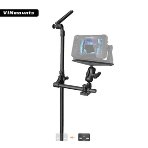 VINmounts Support de fixation pour sondeur de pêche, portable, réglable à 360°, en alliage d'aluminium et acier inoxydable, 2 pièces, très vendu - Product Image 1