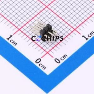 PZ1.27-UP1S-3A Pin Header Through hole Component (THT),P=1.27mm Connector 2x3P 1.27mm 1.27mm Pin Header - Product Image 2