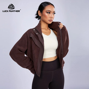 Luckpanther Fabricant de vêtements de sport en <span class=keywords><strong>polaire</strong></span> de haute qualité, sur mesure, OEM, pour femmes - Product Image 5