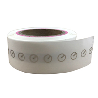 Étiquettes électroniques intelligentes rondes miniatures UHF RFID, diamètre 16 mm, 9 puces