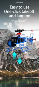 Helicóptero RC ERA C123 Brushless, Nuevo <span class=keywords><strong>Modelo</strong></span>, Accionamiento Directo, Monopala, Sin Alerón, 6 Canales, Doble Flujo Óptico 3D, Juguete EC135 - Product Image 4