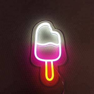 Letrero de Neón Personalizado de PVC con Forma de Helado, con Colores y Formas Personalizables para Decoración de Centros Comerciales y Edificios - Product Image 4