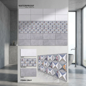 Vistaar Company 300x600mm Precio más bajo Cerámica digital 30x60cm Diseñador de interiores de piedra 12x24 Azulejos de pared Revestimiento de pared de arcilla de China - Product Image 3