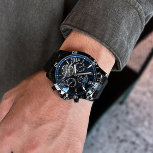 Nuevo Reloj Mecánico Automático de Acero Inoxidable 2026 con Diseño de Luna Hueca y Volante, Luminoso, Resistente al Agua, con Calendario Semanal y Multifuncional para Hombre - Product Image 3