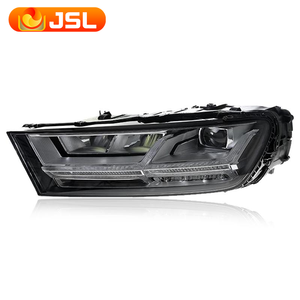 Convient aux phares LED Audi <span class=keywords><strong>Q7</strong></span> 2016-2019 <span class=keywords><strong>Q7</strong></span> Upgrade High Configuration DRL Turn Signal High Beam Angel Eye Projector Lens - Product Image 2