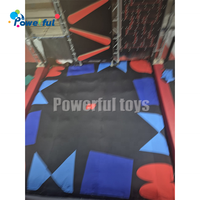 Oferta Especial: Colchoneta Inflable de Espuma para Gimnasia, Foso de Aterrizaje de Alta Resistencia, Colchoneta Inflable para Parque de Trampolines