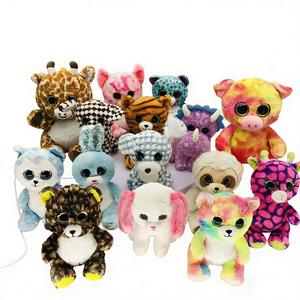 Surtido de peluches de animales de zoológico personalizados, paquete a granel de peluches pequeños, lindos peluches de ojos grandes - Product Image 4