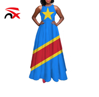Maillot, chapeau, collier, t-shirt, bracelet personnalisés avec le drapeau de la République démocratique du Congo pour la Coupe du monde de football 2026