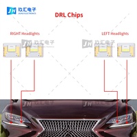 Módulo LED OEM DRL para Lexus LS LS350 LS500 2018-2021, Tira de Luz Diurna DRL para Faros Delanteros de Coche