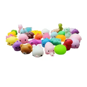 Stressverlichting Mini Schattige Kawaii Plastic Tpr Zachte Squishies Dieren Ochi Fidget Custom Squeeze Speelgoed Voor Kinderen