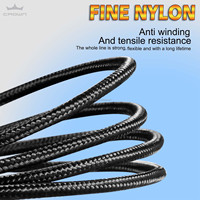 3A 2M Nylon trenzado USB2.0 Cable de datos de carga rápida con chaqueta de PVC USB C Rapide para Samsung IPhones Power Bank PC