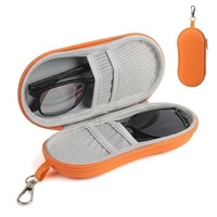 Étui à lunettes rigide en EVA écologique avec fermeture éclair, logo personnalisé, léger, pour lunettes de soleil, vente en gros, directement de l'usine, OEM