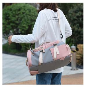 Large Capacity Waterproof Gym Duffel <b>Bag</b> <b>for</b> Men <b>Women</b> Custom Logo Overnight <b>Weekender</b> Luggage Water-Resistant Polyester Lining - Product Image 3