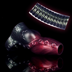 NNSX kırmızı göz rengi özel şekilli hollow <span class=keywords><strong>penis</strong></span> prezervatif serisi erkek giyilebilir hollow <span class=keywords><strong>penis</strong></span> yüzük genişletilmiş meni kilitleme prezervatif - Product Image 6