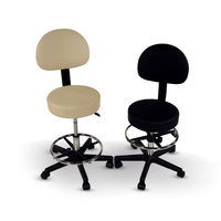 Fantastique qualité populaire pivotant hauteur réglable dessin chaise Spa Massage tabouret cheveux lavage tabouret Salon de beauté tabouret