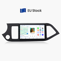 Radio para Auto Junsun de 9 Pulgadas con Carplay Inalámbrico y Android Auto para KIA Morning Picanto 2011-2016, Reproductor de DVD, Unidad Principal con Pantalla