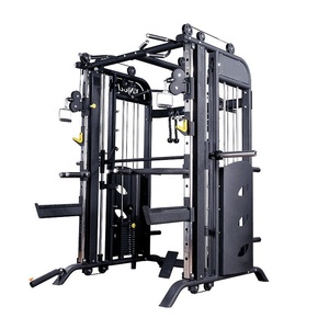 Equipo de <span class=keywords><strong>Gimnasio</strong></span> PINJIAN, Barra Smith Comercial, Bandas de Resistencia, Sentadillas con Barra, Aeróbico, Oxígeno, Equipo de Fitness, Soporte - Product Image 1