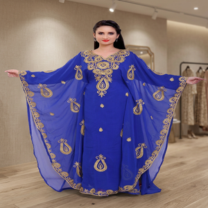 Robes Abaya Kaftan, Robe de Mariée, Robe de Mère de la Mariée, Dentelle, Longueur au Sol, Maternité, Grande Taille, Facile à Porter - Product Image 2