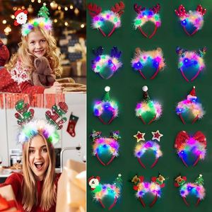 Eve Headpiece Merry Hair Hoop Holiday Celebration Headdress <b>Christmas</b> Headwear Ornaments - Product Image 1