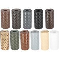 Clôture de Confidentialité en PVC Multicolore pour Maisons, Balcons - Barrière Protectrice Extérieure pour Jardin et Cour, Modélisation 3D, Étanche et Anti-UV
