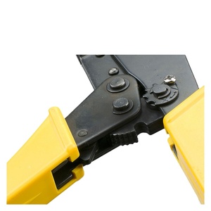 Pince à sertir les fils HS-16WF 8 pouces à cliquet, entrée frontale, qualité industrielle, acier à haute teneur en carbone - Product Image 4