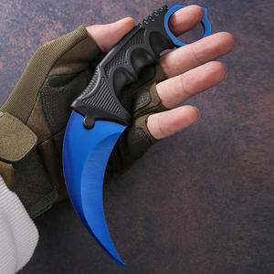 Нож-коготь от производителя, утолщенная версия, сталь 3Cr13, в стиле игры CSGO, для тренировок, для активного отдыха, изогнутый - Product Image 5