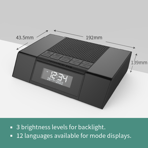 Clearance Multi-Functional DAB+ <strong>Radio</strong> Alarm Clock Home <strong>Radio</strong> with Built-In Speaker Internet <strong>Radio</strong> FM Band Features Flashlight - Product Image 5