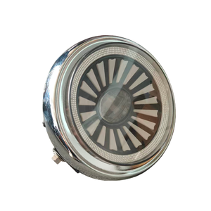 Phare avant LED noir ABS pour moto, faisceau haut/bas, pour GN125 <span class=keywords><strong>Cafe</strong></span> Racer Chopper - Product Image 2