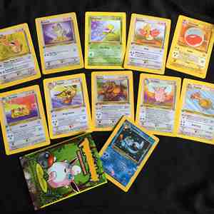 Boîte de boosters de cartes à collectionner <span class=keywords><strong>Pokémon</strong></span> Jungle Foil, cartes <span class=keywords><strong>Pokémon</strong></span> 1999 <span class=keywords><strong>1ère</strong></span> <span class=keywords><strong>édition</strong></span>, paquets de boosters vintage, cartes <span class=keywords><strong>Pokémon</strong></span> en vrac, coffret cadeau - Product Image 2