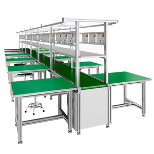 Bàn làm việc bằng nhôm chống tĩnh điện công nghiệp nặng bằng nhôm phẳng kiểm tra Bảng vận hành - Product Image 6