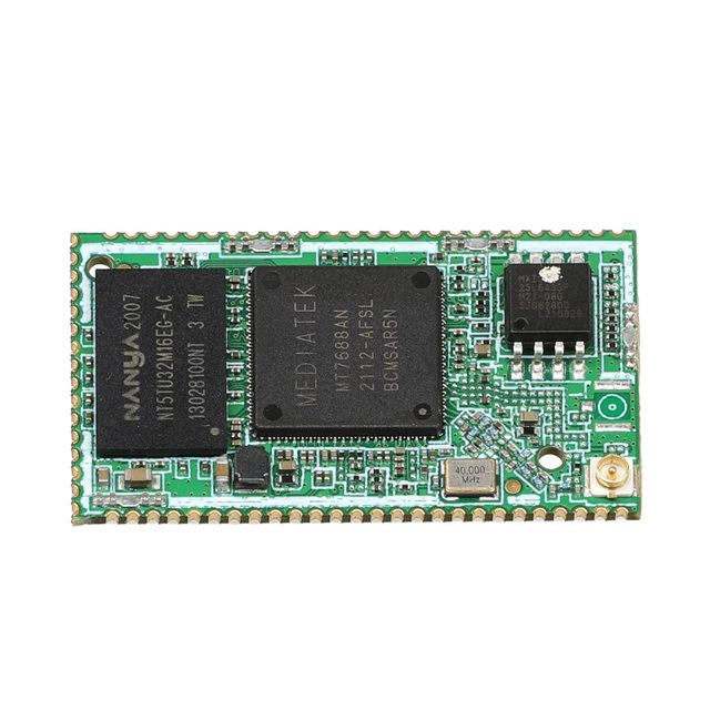 High Performance IoT Router Module Embedded Wireless Board With MT7688AN 24GHz WiFi DDR2 Memory USB2 Host Openwrt Module